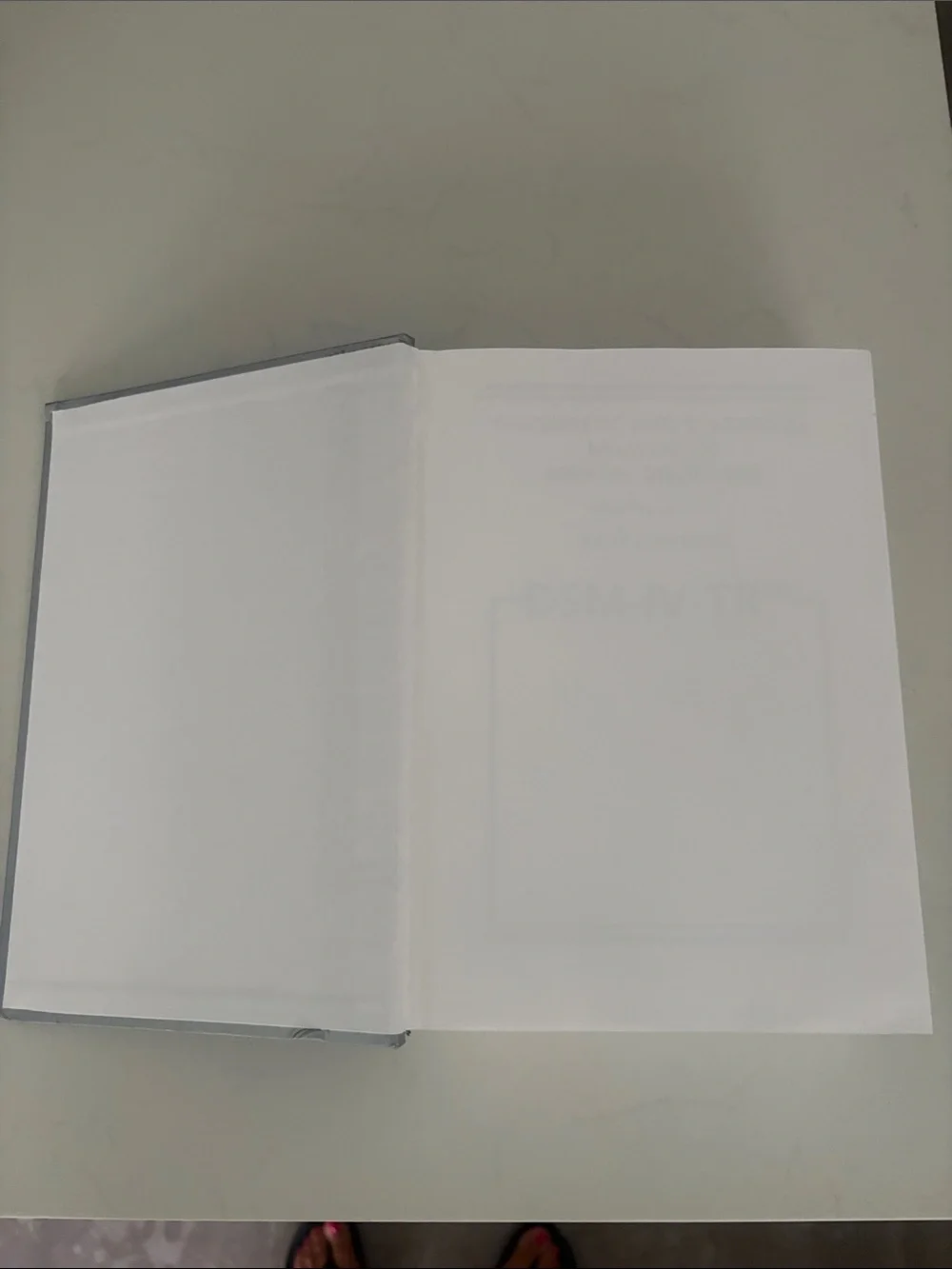 DSM-IV-TR Text Revision Hardcover Book Diagnostic & Statistical Manual